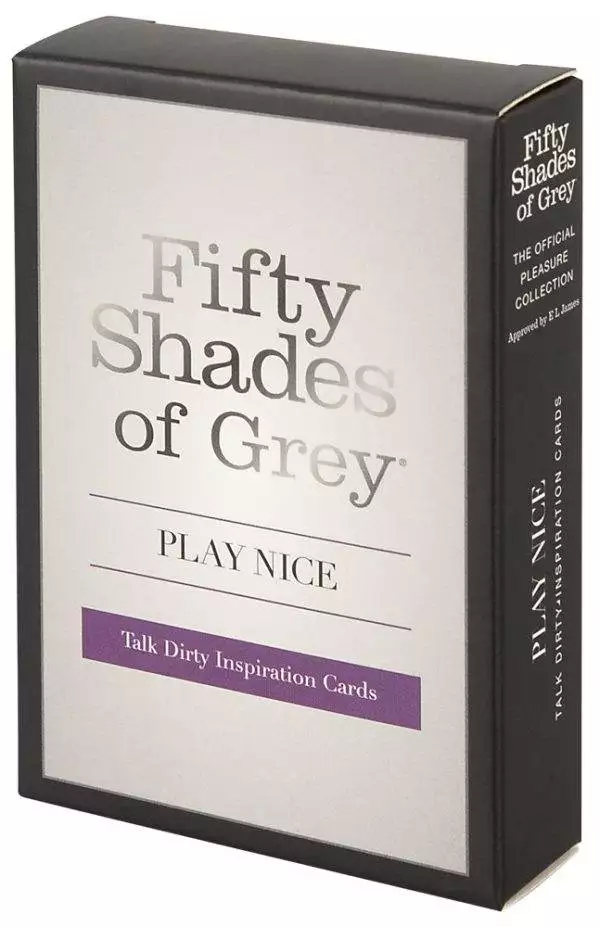 Fifty Shades of Grey - Play Nice Talk Dirty Inspiration Cards
