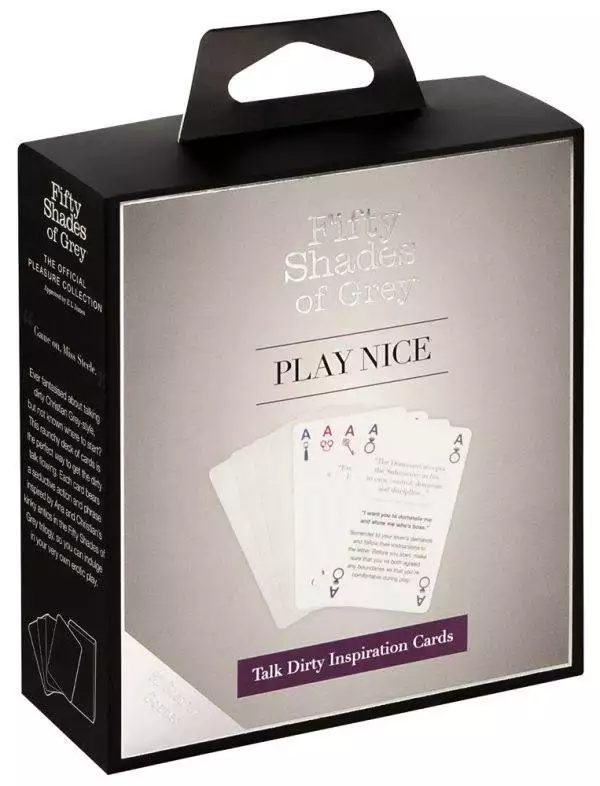Fifty Shades of Grey - Play Nice Talk Dirty Inspiration Cards