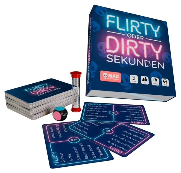 Mad Party Games - Flirty or Dirty 30 Seconds - Anzügliches Wort-Ratespiel in 30 Sekunden
