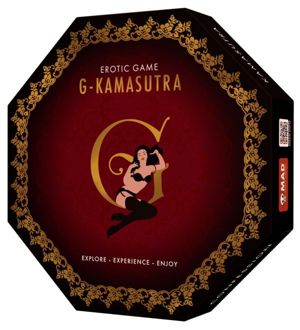 07409500000_verp Mad Party Games G-Kamasutra Erotik-Brettspiel für Paare, deutsche/niederländische Version.