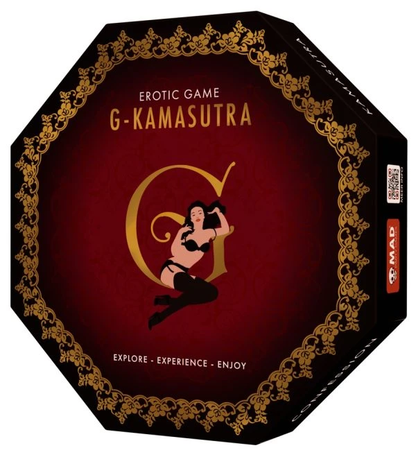 07409500000_verp Mad Party Games G-Kamasutra Erotik-Brettspiel für Paare, deutsche/niederländische Version.