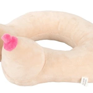 Plüschiges Brüsten-Nackenkissen "Cuddly Boobs