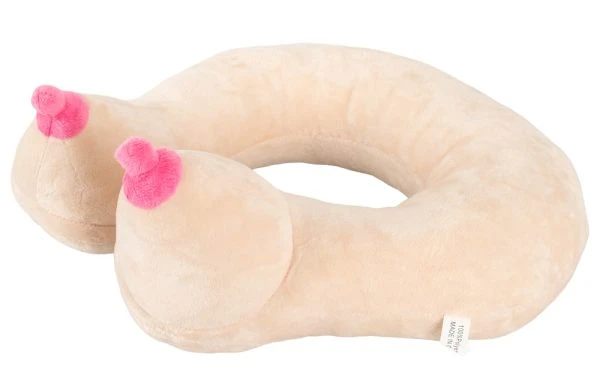 Plush Boob Neck Pillow “Cuddly Boobs
