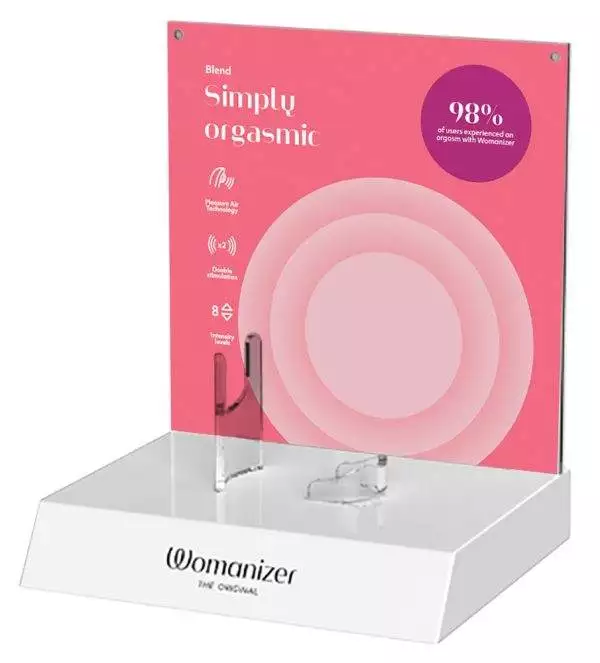 Womanizer - Tresendisplay mit Produkthalter