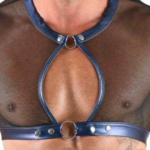Svenjoyment Bondage Blue-Metallic Netz-Set, Größe S/M, schwarz-transparent Svenjoyment Bondage Blue-Metallic Netz-Set, Größe S/M, schwarz-transparent – Bild 5