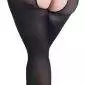 Fifty Shades of Grey Captivate Spanking Strumpfhose in Schwarz