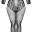 Fifty Shades of Grey Langarm-Catsuit Captivate - Netzcatsuit mit Cut-outs