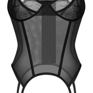 Obsessive Strapshemd Arrowel - Schwarz-transparent, Größe L Obsessive Strapshemd Arrowel - Schwarz-transparent, Größe L – Bild 4