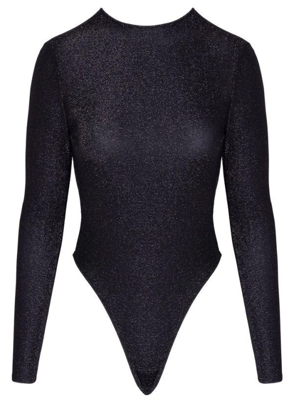 Cottelli PARTY Langarm-Riobody in Silber-Schwarz Cottelli PARTY Langarm-Riobody in Silber-Schwarz