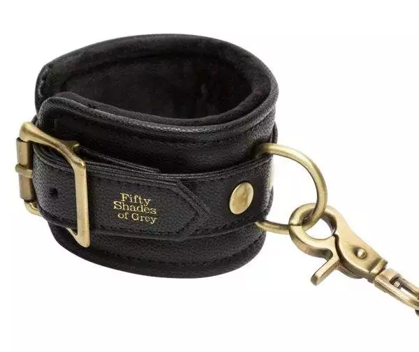 Bound to You Handfessel-Set - Fifty Shades of Grey, Größe: One Size, Farbe: Schwarz/Gold