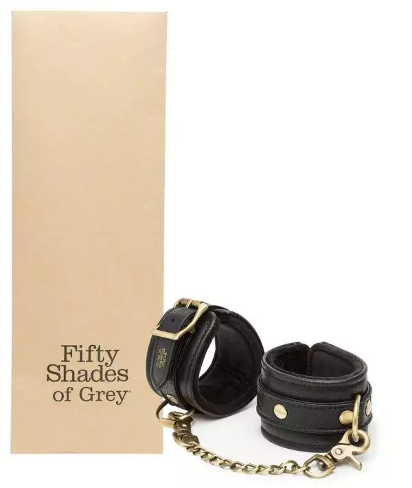 Bound to You Handfessel-Set - Fifty Shades of Grey, Größe: One Size, Farbe: Schwarz/Gold