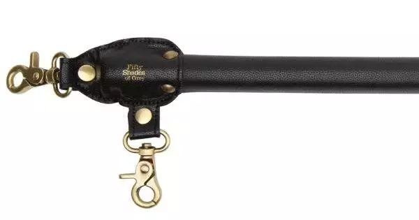 Fifty Shades of Grey Bound to You Spreader Bar, 55 cm, Schwarz-Gold