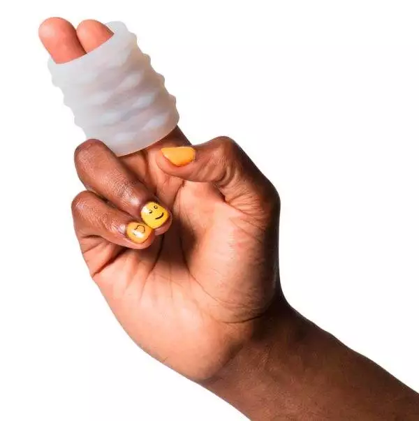 ROMP Handjob on the Go - Transparenter Masturbator Mosh (Größe: S, Farbe: Transparent)