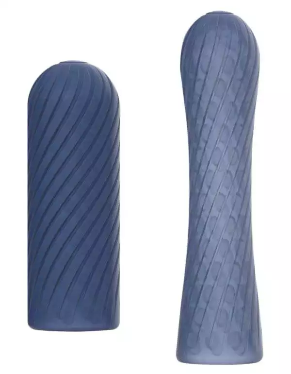 Arcwave Handjob-Masturbator Ghost - CleanTech-Silikon - Individuell steuerbar - Noppen & Rillen - Taschenformat - Verpackungszylinder - 10 cm x 4 cm