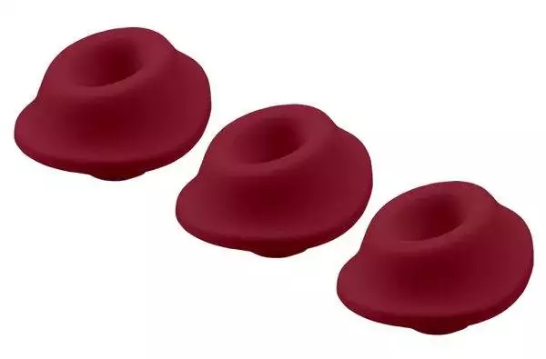 Womanizer Attachment Set 3-Pack S - Silicone/PU - Hygienic & sustainable use
