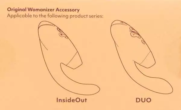Womanizer DUO 2 Austauschbare Aufsätze Größe M (3 Stück)