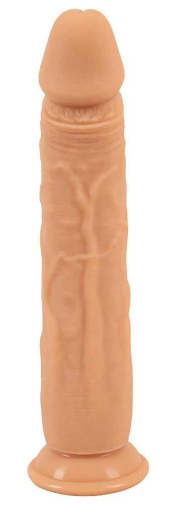 You2Toys European Lover Naturdildo - Silikon, lebensecht detailliert, mit Saugfuß