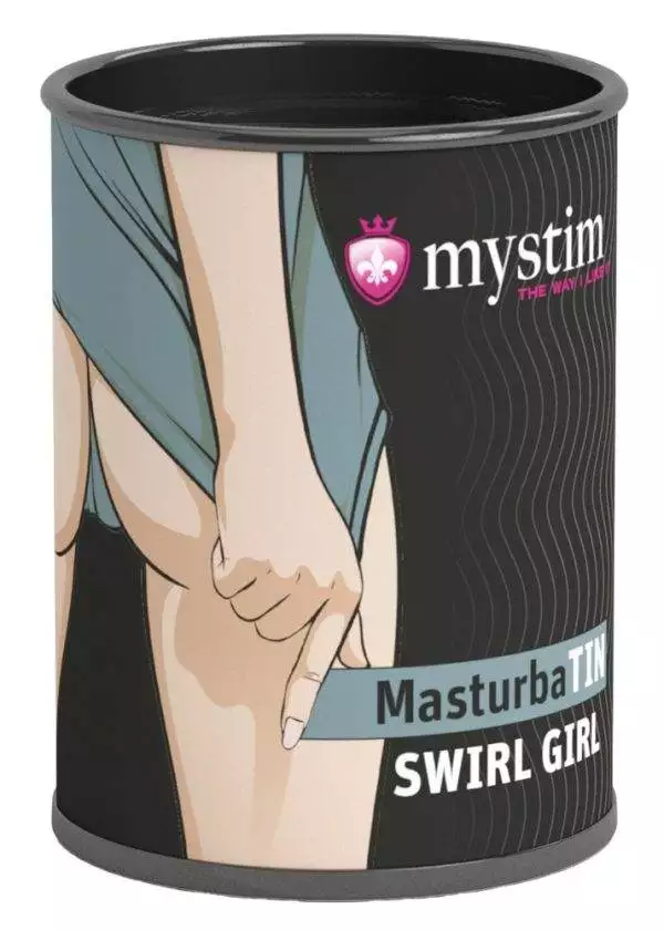 Mystim MasturbaTIN Swirl Girl - Penisstimulator mit Wirbelstruktur
