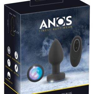 ANOS RC Flashing Butt Plug mit Vibration ANOS RC Flashing Butt Plug mit Vibration – Bild 1