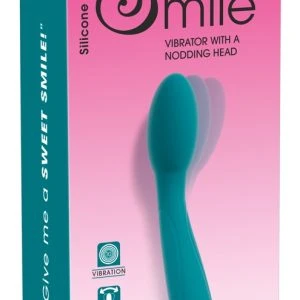 Sweet Smile Vibrator Nodding Head - Silikon, wasserdicht, 10 Modi, wiederaufladbar, 18,2 cm