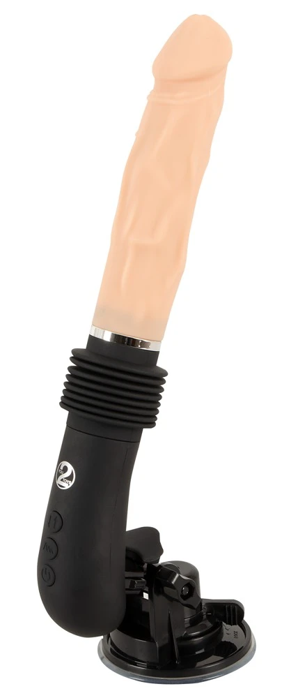You2Toys RC Fucking Machine Flesh - Stoßvibrator mit Fernbedienung