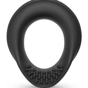 Rebel Ball Ring with Vibration – Testicle massage and erection enhancement – Silicone cock ring – Black Rebel Ball Ring with Vibration – Testicle massage and erection enhancement – Silicone cock ring – Black - Image 3