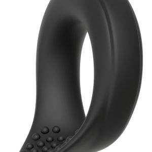 Rebel Ball Ring with Vibration – Testicle massage and erection enhancement – Silicone cock ring – Black Rebel Ball Ring with Vibration – Testicle massage and erection enhancement – Silicone cock ring – Black - Image 4