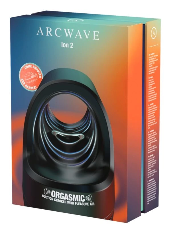 54069000000_verp Arcwave Ion 2 Pulsator-Masturbator in zwart