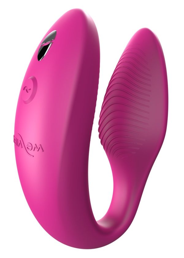 We-Vibe Sync2 Paarvibrator - 10 Vibrationsmodi - G-Zone Stimulation - Fernbedienung & App-Steuerung - Wasserdicht - Wiederaufladbar
