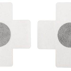 StyleStar - Dunkelblaue Nippel-Kreuze, Größe: 8 x 8 cm, Farbe: Dunkelblau – C