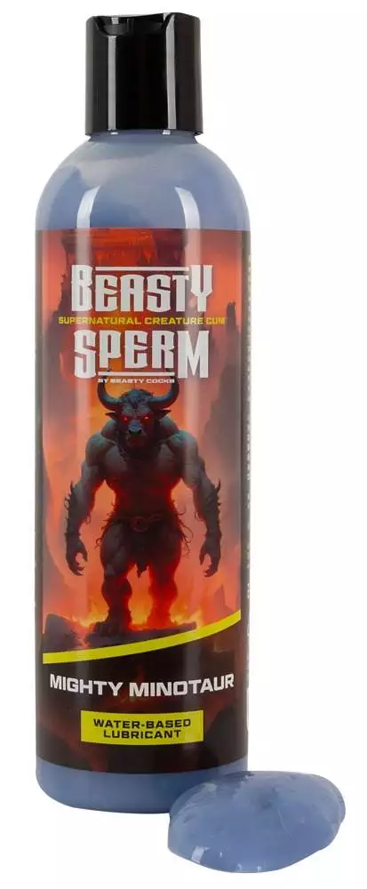 Beasty Cocks - Minotaursperma Gleitgel, 250ml, graublau, dickflüssig