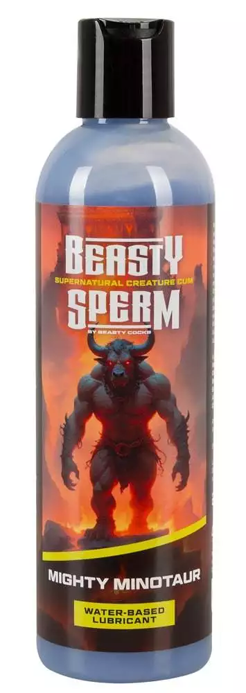 Beasty Cocks - Minotaursperma Gleitgel, 250ml, graublau, dickflüssig