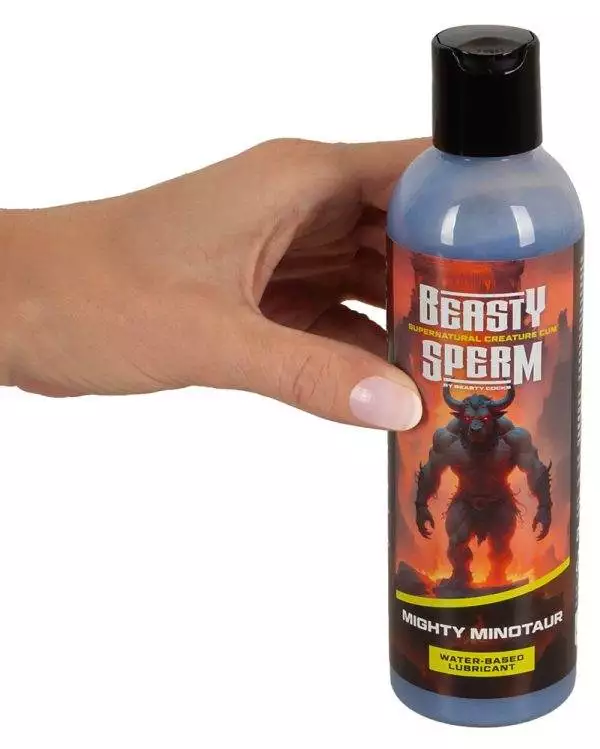 Beasty Cocks - Minotaursperma Gleitgel, 250ml, graublau, dickflüssig