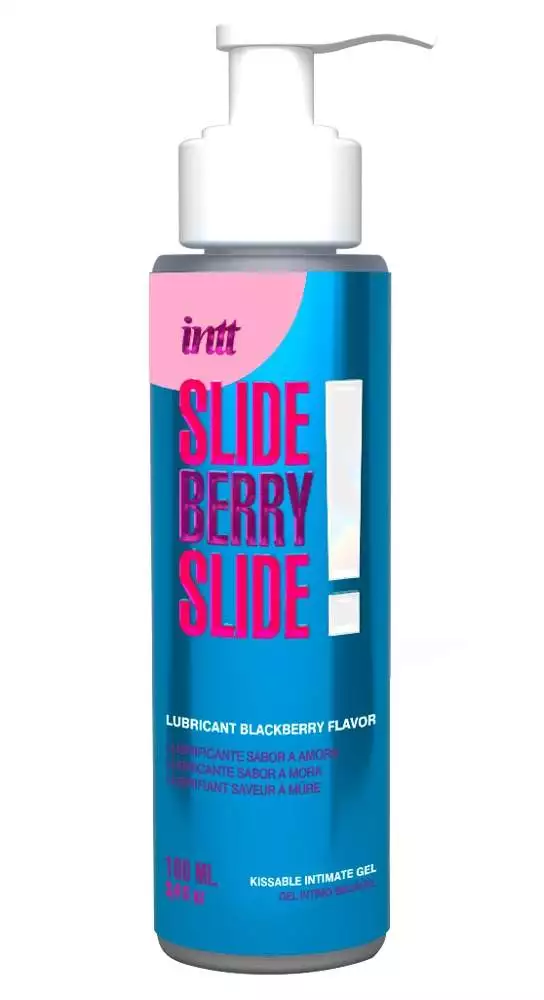 intt Lubricant Blackberry Flavour Slide Berry Gleitmittel 100ml