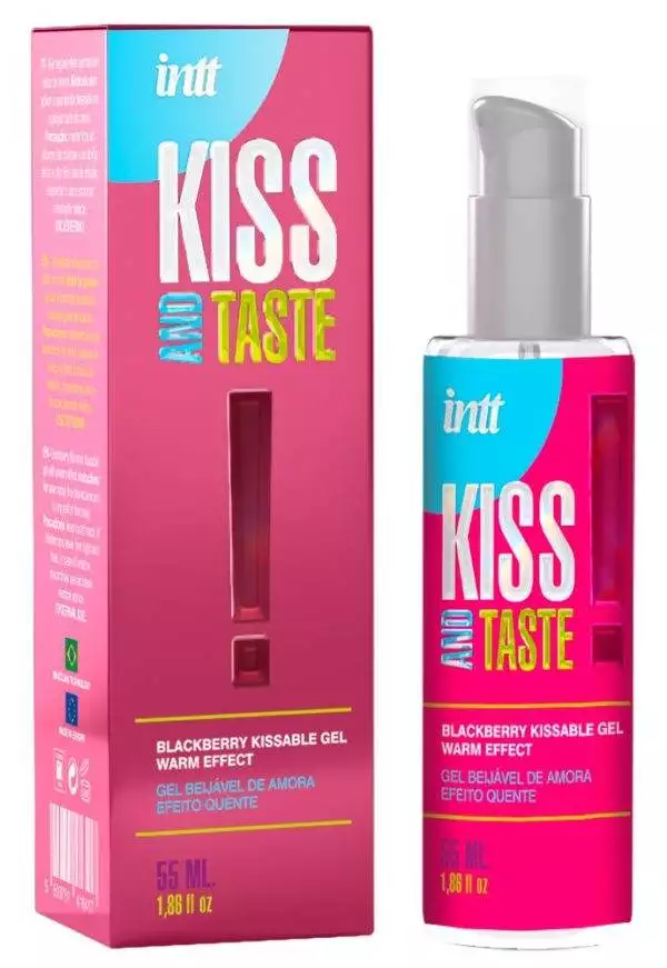 intt Blackberry Kissable Gel Warm Effect 55ml