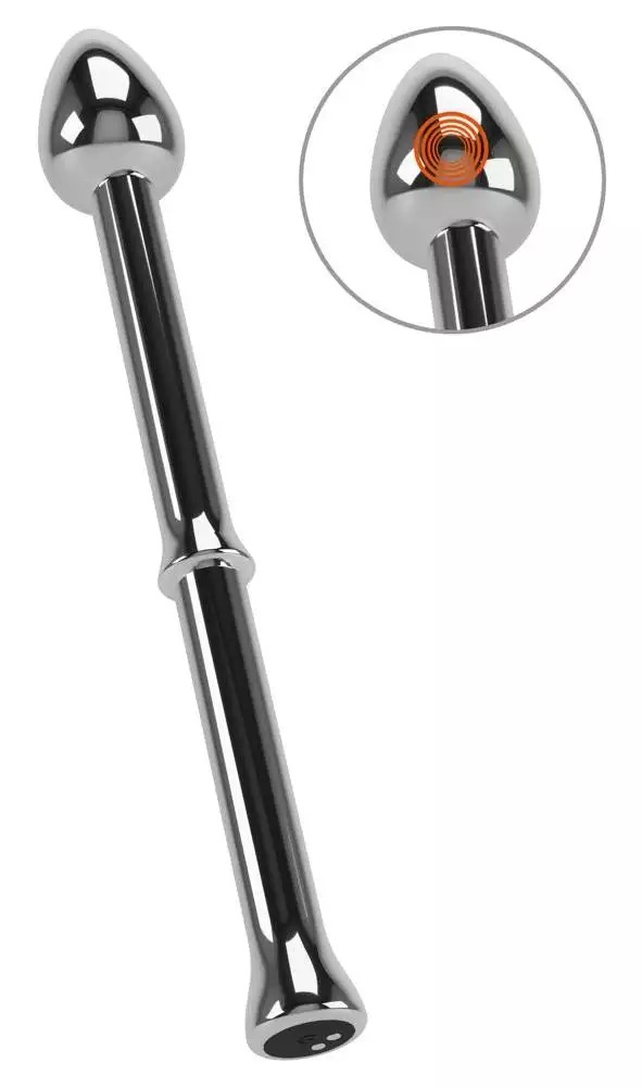 Rebel Prostata Massagestab "Metal Milking Stick" - Silber Rebel Prostata Massagestab "Metal Milking Stick" - Silber