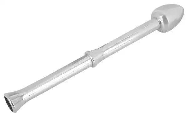 Rebel Prostata Massagestab "Metal Milking Stick" - Silber Rebel Prostata Massagestab "Metal Milking Stick" - Silber