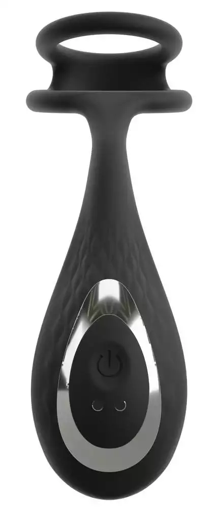 Rebel RC Prostata-Vibrator mit Perineum-Auflegevibrator, Moving Rings und Nodding Funktion, schwarz
