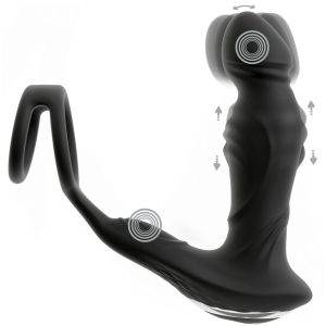 Rebel RC Prostata-Vibrator mit Perineum-Auflegevibrator, Moving Rings und Nodding Funktion, schwarz Rebel RC Prostata-Vibrator mit Perineum-Auflegevibrator, Moving Rings und Nodding Funktion, schwarz – Bild 5