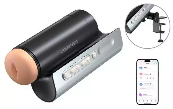 Lovense Solace Pro - App-controlled Automatic Male Stroker