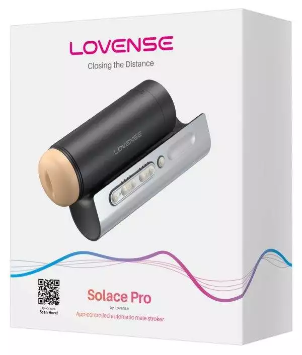 Lovense Solace Pro - App-controlled Automatic Male Stroker