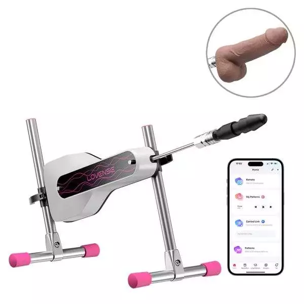 Lovense Mini Sex Machine mit Vac-U-Lock Dildo