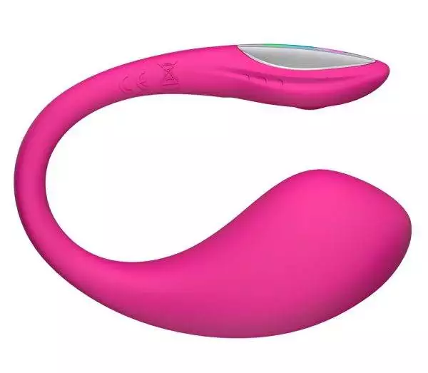 Lovense Bluetooth G-Spot Egg Vibrator Lush 4 - LED Lichtshow & App-Controlled
