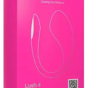 Lovense Bluetooth G-Spot Egg Vibrator Lush 4 - LED Lichtshow & App-Controlled