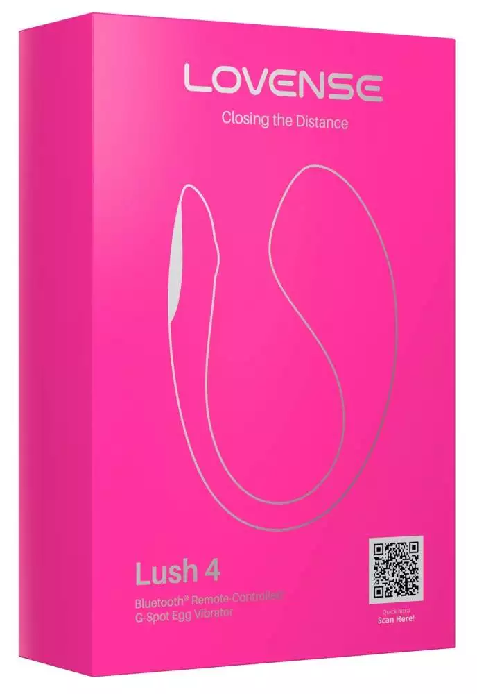Die 5 besten Vibratoren die es gibt Lovense Bluetooth G-Spot Egg Vibrator Lush 4 - LED Lichtshow & App-Controlled