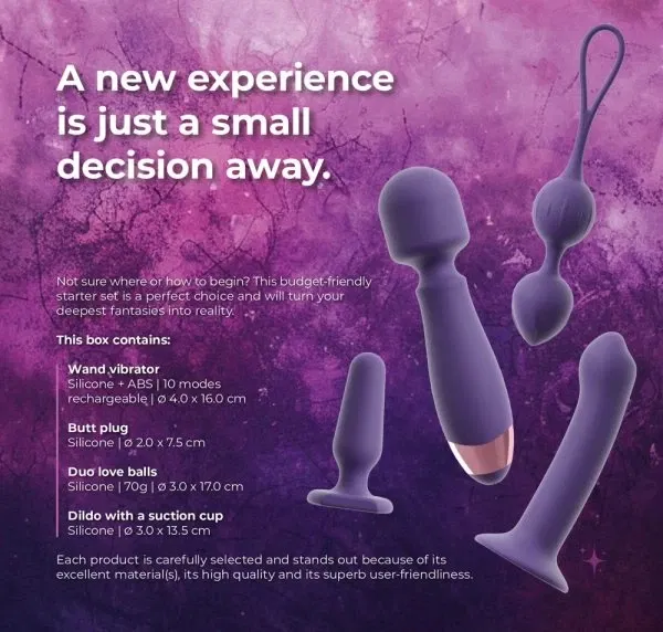 Magic Shiver Feminine Starterset "Sinnliche Entdeckungen Magic Shiver Feminine Starterset "Sinnliche Entdeckungen