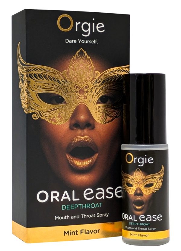 Orgie Oral Ease Deepthroat Spray - Minz-Aroma, 15 ml