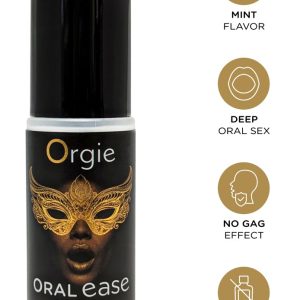 Orgie Oral Ease Deepthroat Spray - Minz-Aroma, 15 ml – Bild 5