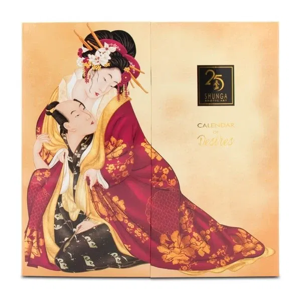 SHUNGA Jubiläumskollektion Calendar of Desires, 25 Jahre Liebeskunst - 25 handverlesene Luxus-Intimprodukte