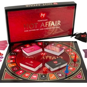 Monogamy Hot Affair - Erotisches Brettspiel für Paare, New Edition